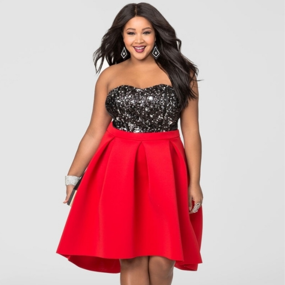 Hi-Low Neoprene Skirt